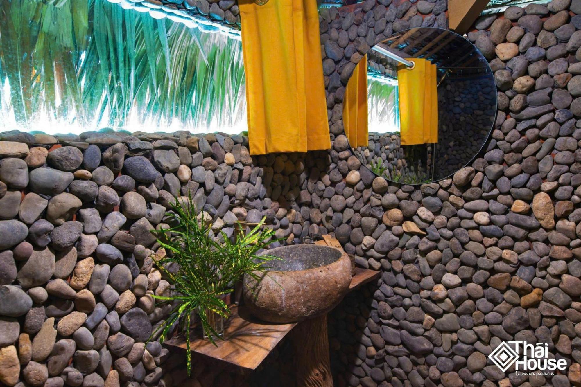 Huong Ba Thuoc Thai House Pu Luong - Century Old Stilt House With Terrace Views מראה חיצוני תמונה